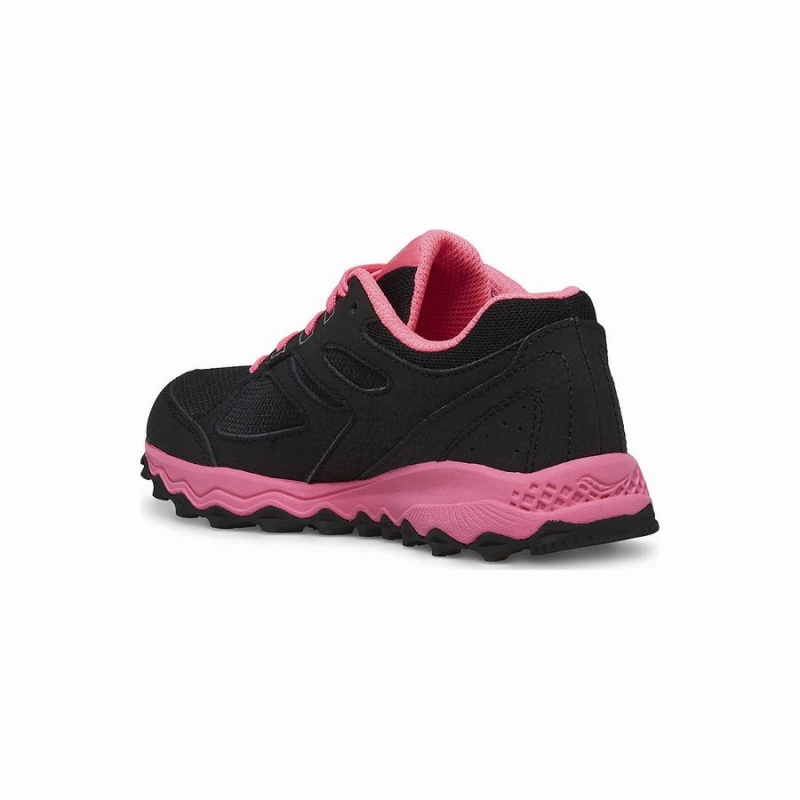 Kids' Saucony Cohesion TR14 Lace Sneaker Running Shoes Black / Pink | Australia S58961-F41