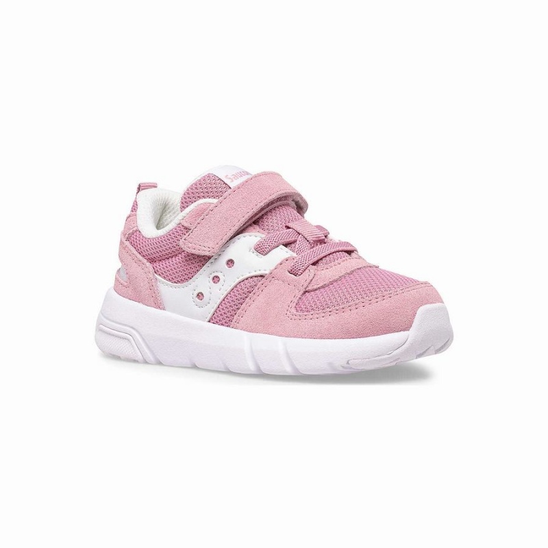 Kids' Saucony Jazz Lite 2.0 Sneaker Running Shoes Pink | Australia S30461-L54