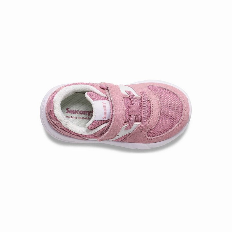 Kids' Saucony Jazz Lite 2.0 Sneaker Running Shoes Pink | Australia S30461-L54