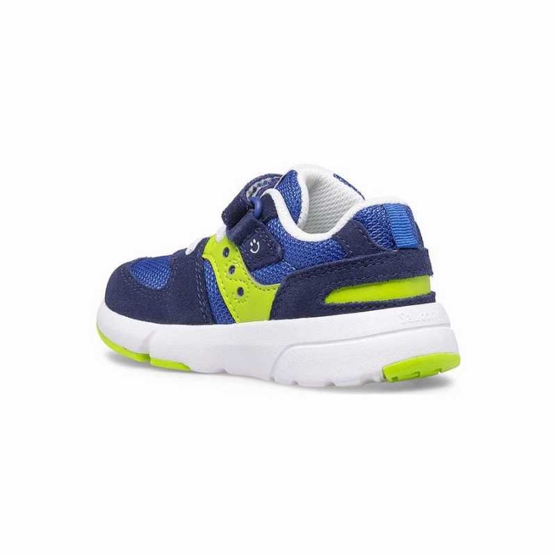 Kids' Saucony Jazz Lite 2.0 Sneaker Running Shoes Blue / Green | Australia S43217-W03