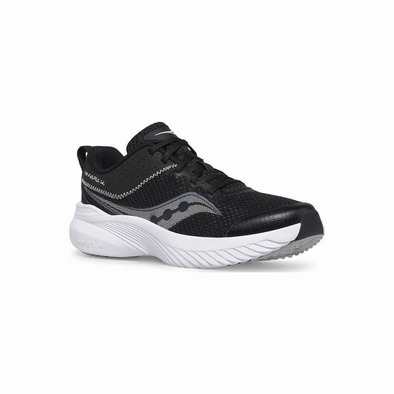 Kids' Saucony Kinvara 14 Sneaker Running Shoes Black / Grey | Australia S97680-W12