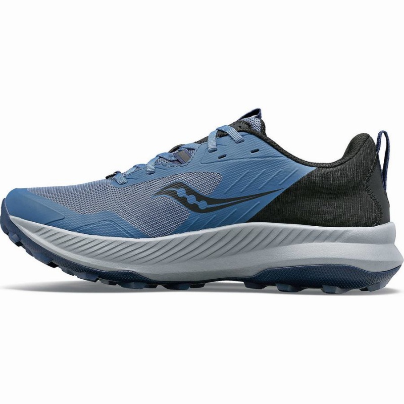 Men's Saucony Blaze TR Running Shoes Blue / Black | Australia S24537-N30