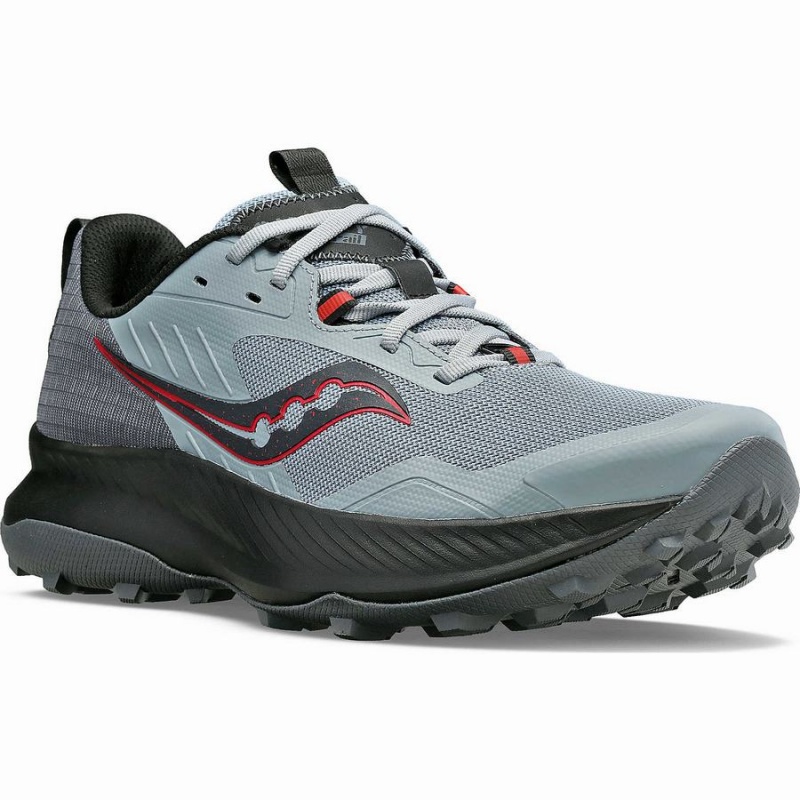 Men's Saucony Blaze TR Trail Running Shoes Grey / Grey | Australia S06218-N53