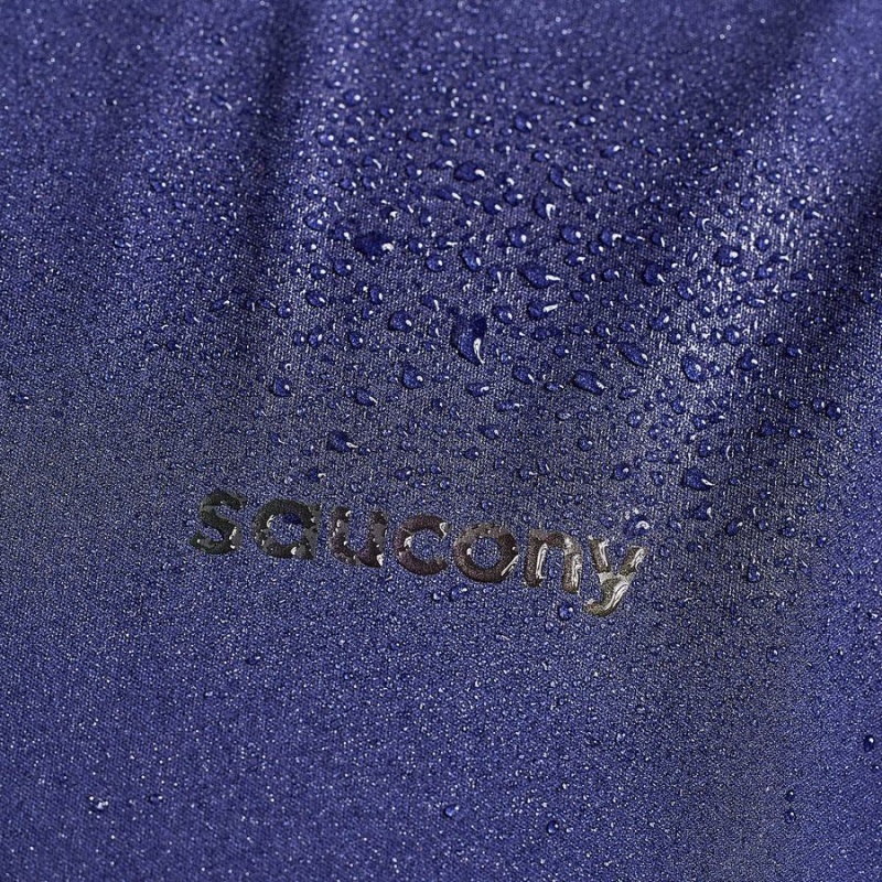 Men's Saucony Boulder Drizzle Jackets Navy | Australia S05389-G42