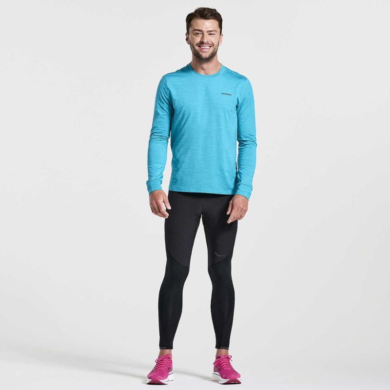 Men's Saucony Boulder Wind Tight Black | Australia S35164-E52