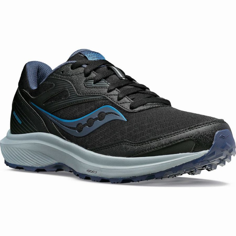 Men's Saucony Cohesion TR16 Walking Shoes Black / White | Australia S91436-E98