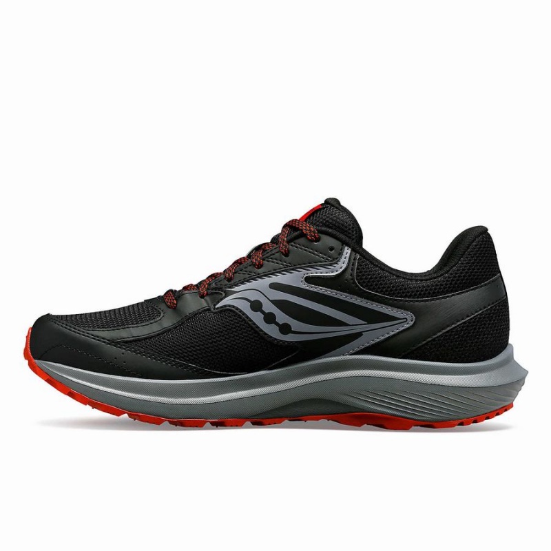 Men's Saucony Cohesion TR17 Running Shoes Black / Orange | Australia S02138-H56