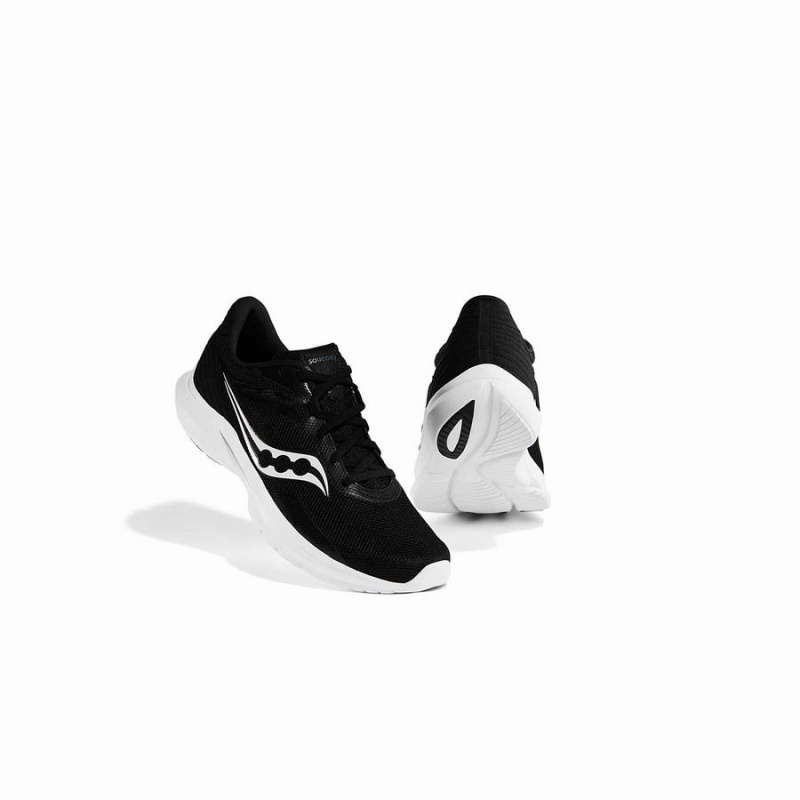 Men's Saucony Convergence Running Shoes Black / White | Australia S89675-N73