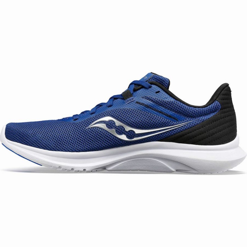 Men's Saucony Convergence Walking Shoes Indigo / Black | Australia S61507-L50