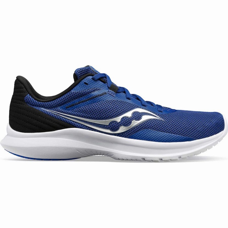 Men\'s Saucony Convergence Walking Shoes Indigo / Black | Australia S61507-L50