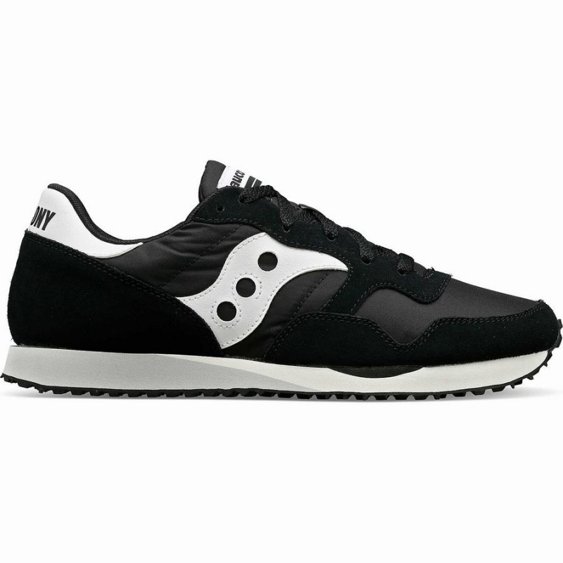 Men\'s Saucony DXN Trainer Sneakers Black / White | Australia S51270-C78