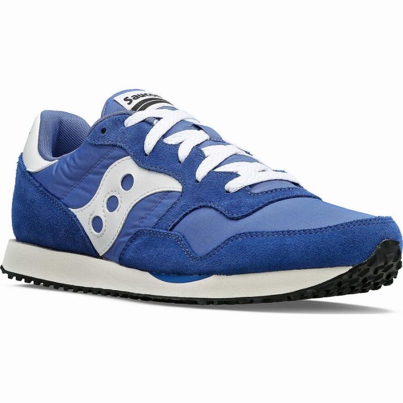 Men's Saucony DXN Trainer Sneakers Blue / White | Australia S63941-W13