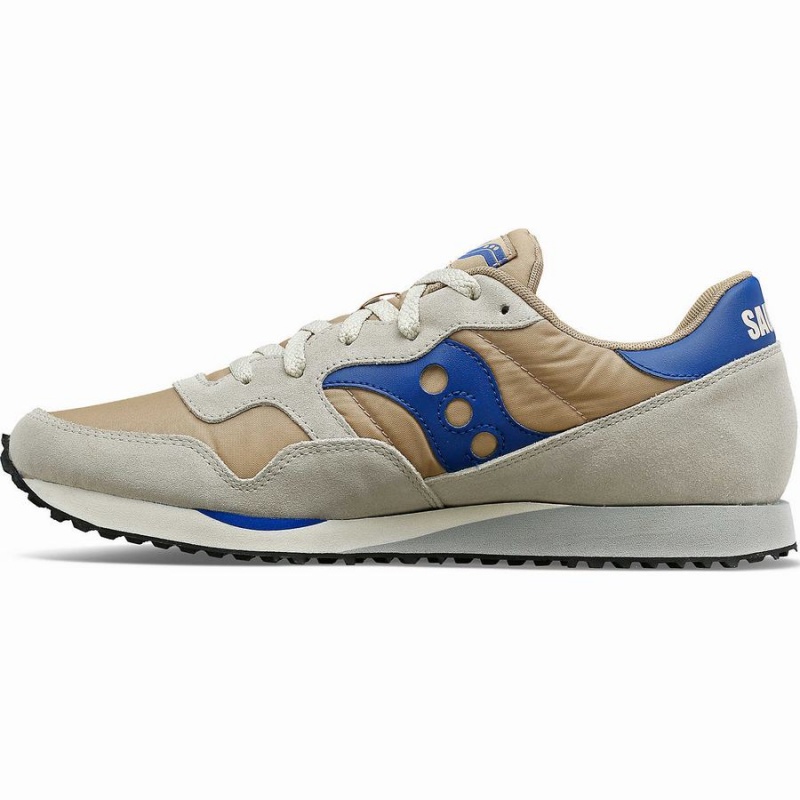 Men's Saucony DXN Trainer Sneakers Brown / Blue | Australia S47186-G60