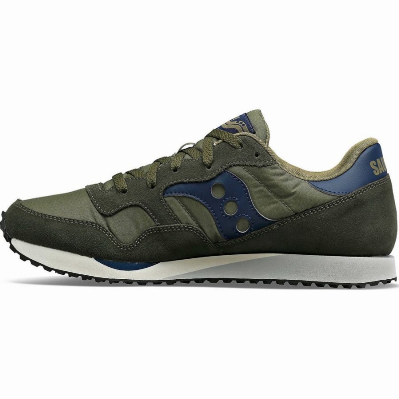 Men's Saucony DXN Trainer Sneakers Green / Navy | Australia S92573-Q70