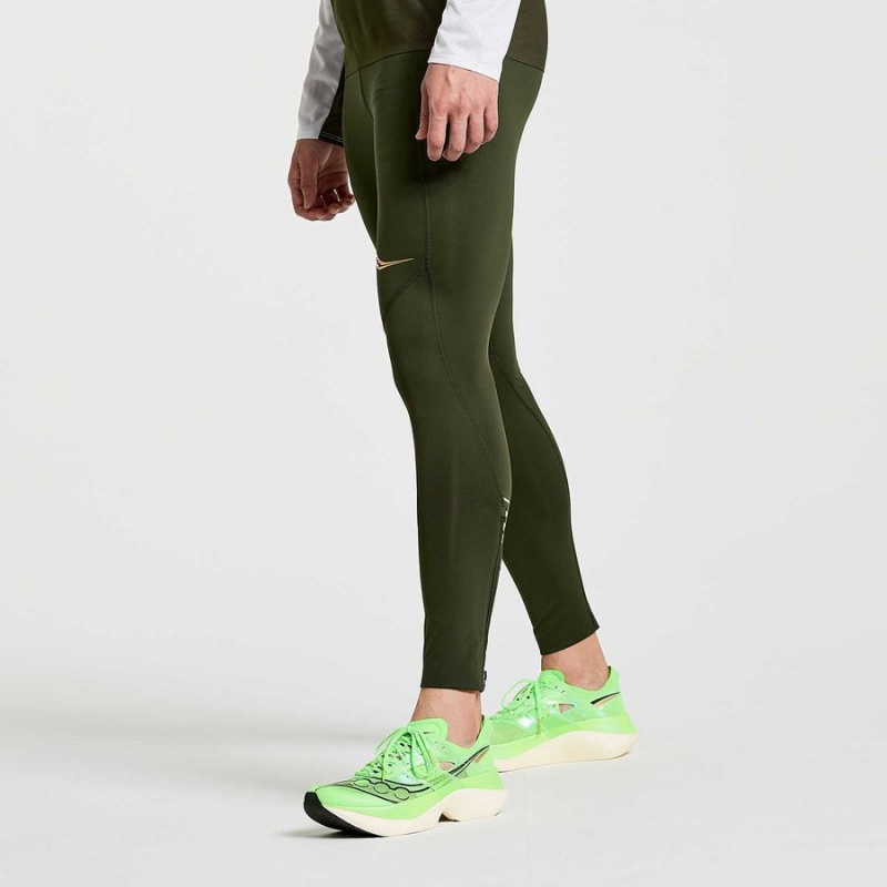 Men's Saucony Elite Tight Umbra | Australia S81245-Y58