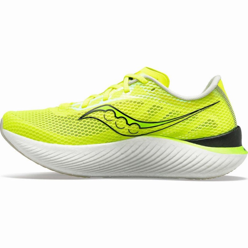 Men's Saucony Endorphin Pro 3 Running Shoes Yellow | Australia S71354-G83