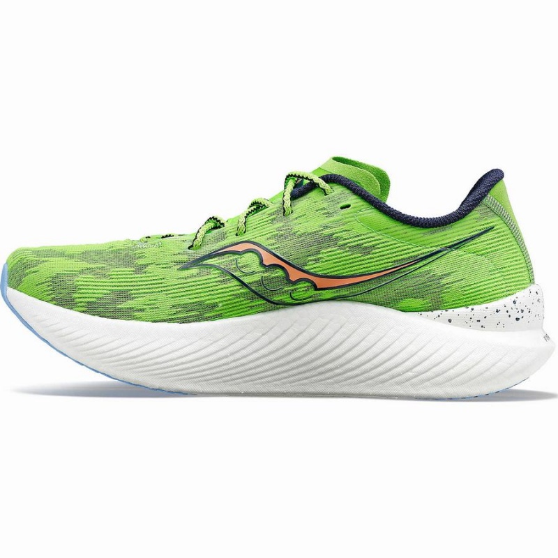 Men's Saucony Endorphin Pro 3 Running Shoes Green | Australia S04261-R02