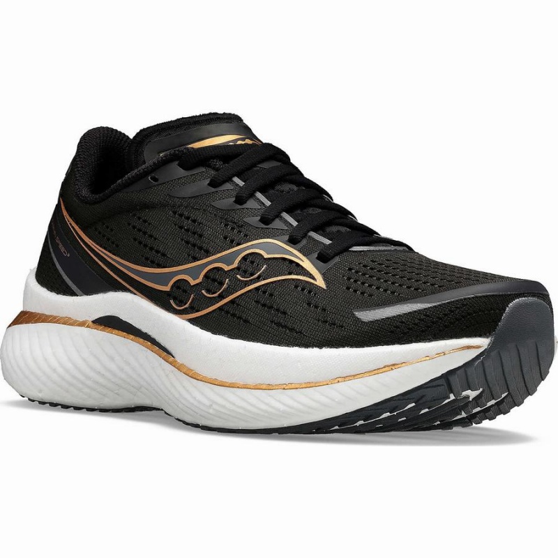 Men's Saucony Endorphin Speed 3 Running Shoes Black | Australia S07348-Y32