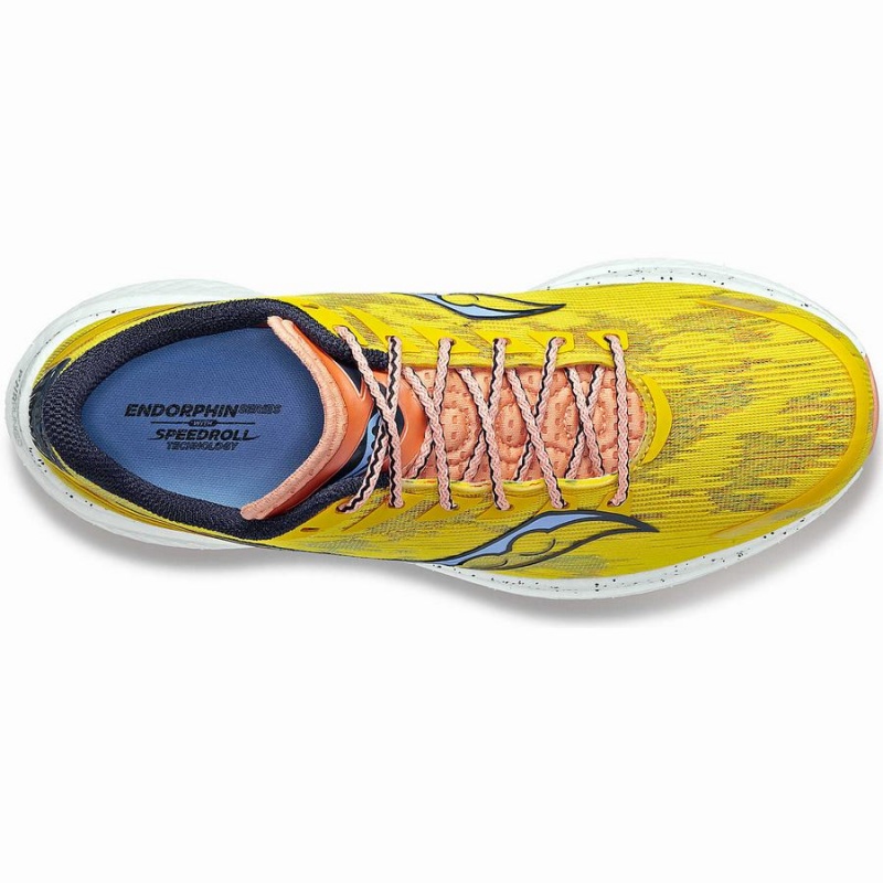 Men's Saucony Endorphin Speed 3 Running Shoes Yellow | Australia S68940-C96