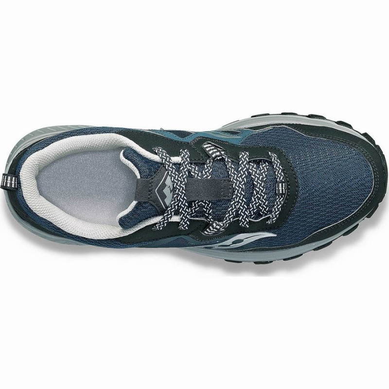 Men's Saucony Excursion TR16 Trail Running Shoes Navy / Silver | Australia S02948-U63