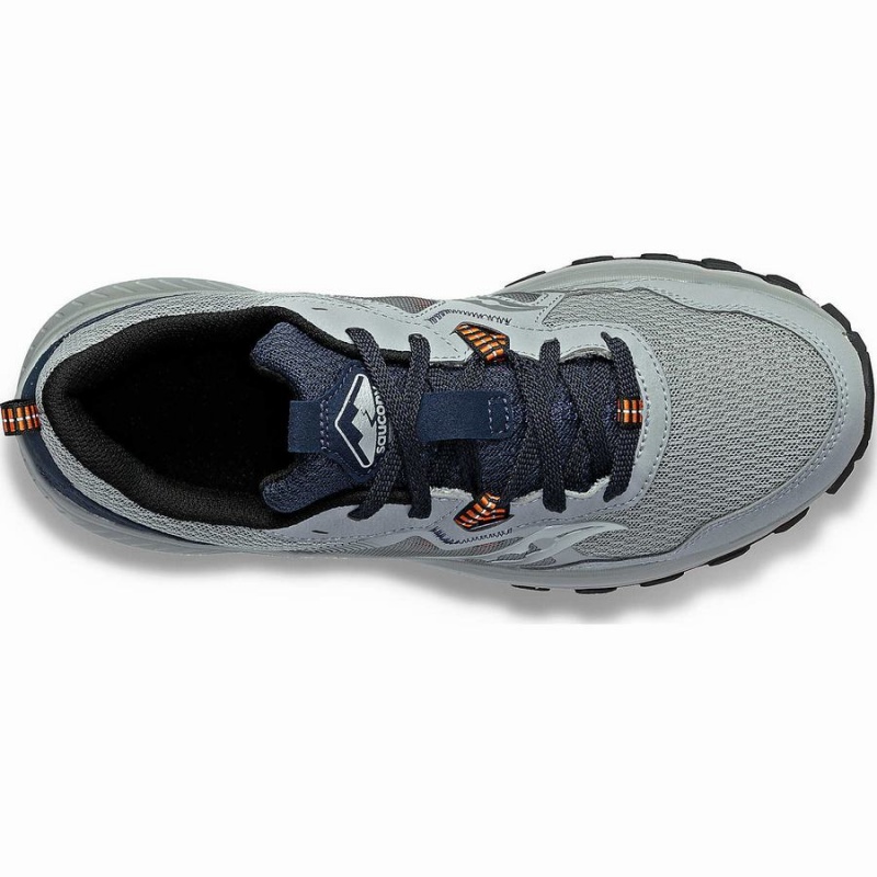 Men's Saucony Excursion TR16 Trail Running Shoes Grey / Navy | Australia S93502-C62