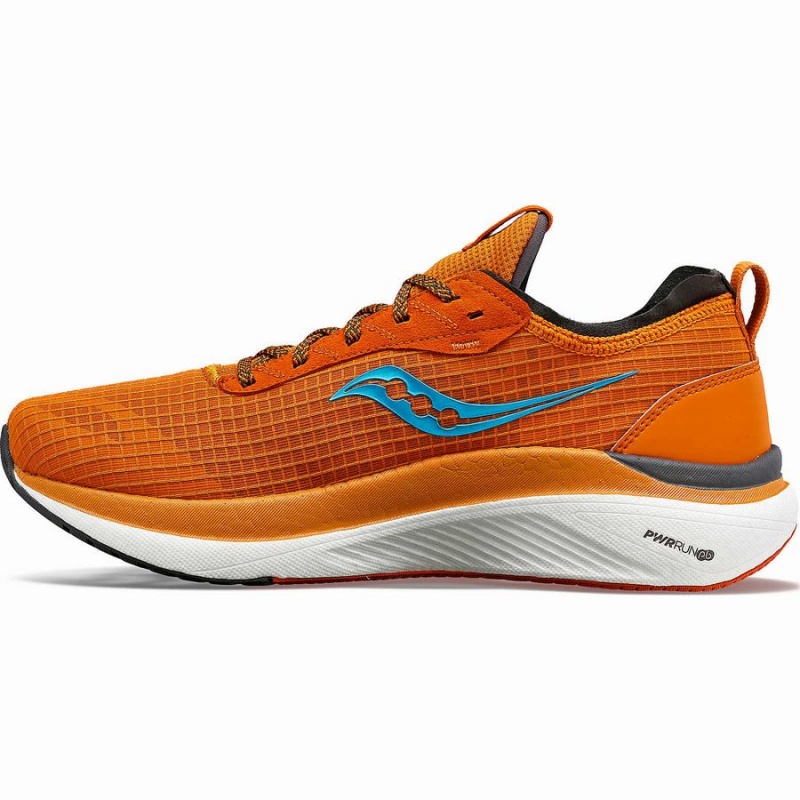 Men's Saucony Freedom Crossport Running Shoes Orange | Australia S91725-Z32