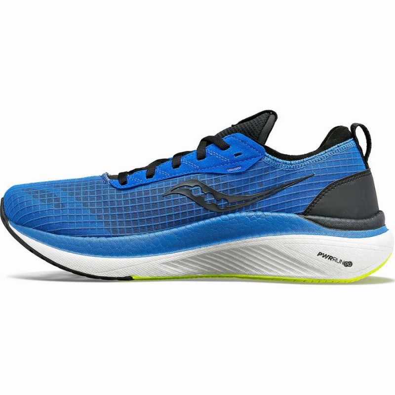 Men's Saucony Freedom Crossport Running Shoes Blue / Black | Australia S36094-C23