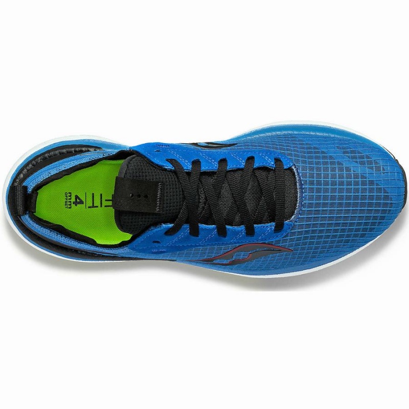 Men's Saucony Freedom Crossport Running Shoes Blue / Black | Australia S36094-C23