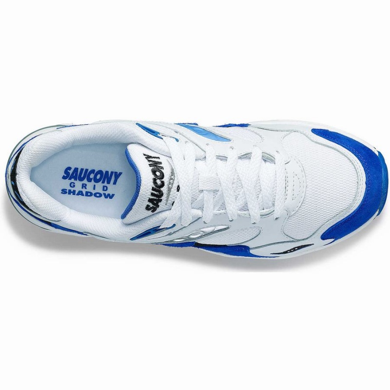 Men's Saucony Grid Shadow 2 Sneakers White / Blue | Australia S31602-X18