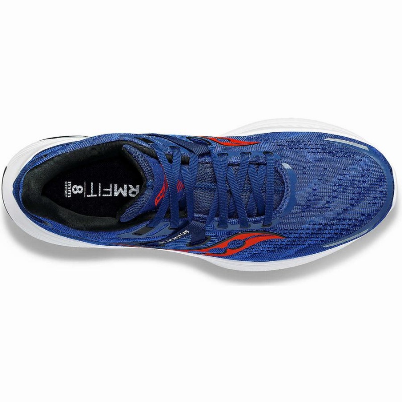 Men's Saucony Guide 16 Running Shoes Indigo / Black | Australia S60742-S17