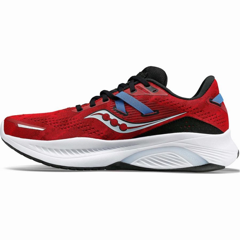 Men's Saucony Guide 16 Running Shoes Red / Black | Australia S91850-H39