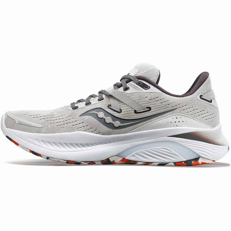 Men's Saucony Guide 16 Running Shoes White / Orange | Australia S61023-F70