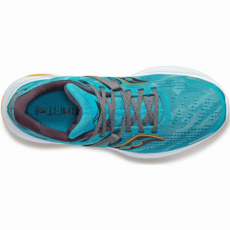 Men's Saucony Guide 16 Wide Running Shoes Blue | Australia S21948-G29