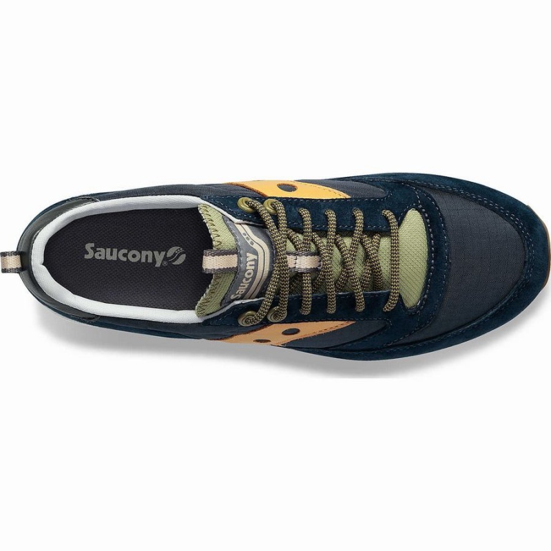 Men's Saucony Jazz 81 Peak Premium Sneakers Navy | Australia S14785-L46