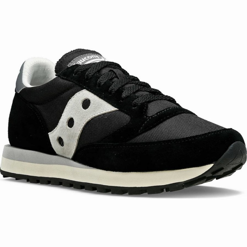 Men's Saucony Jazz 81 Sneakers Black / Grey | Australia S06859-Y37