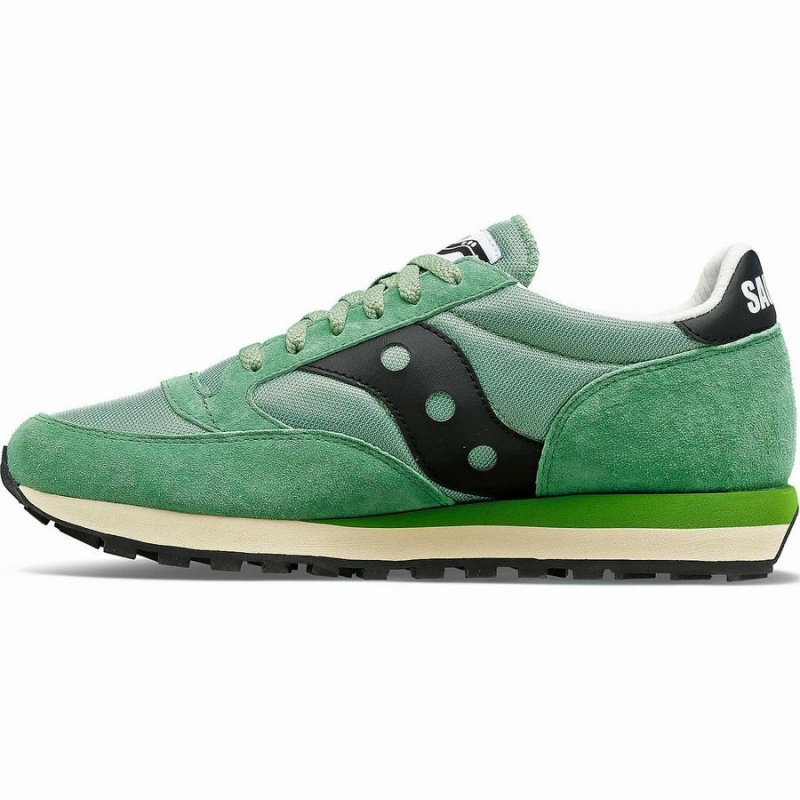 Men's Saucony Jazz 81 Sneakers Green / Black | Australia S45928-J20