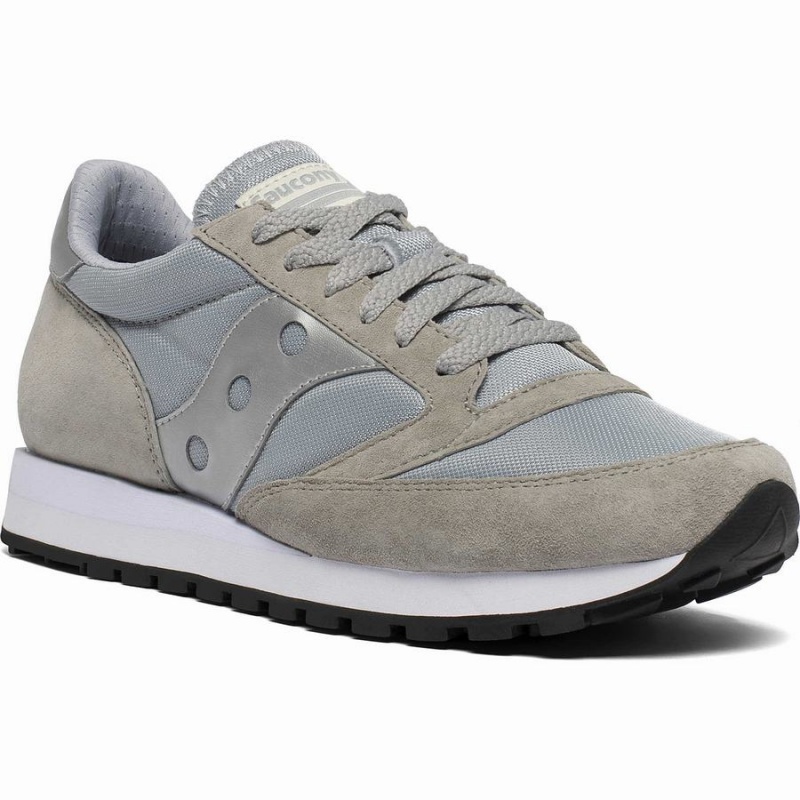 Men's Saucony Jazz 81 Sneakers Grey / Silver | Australia S05483-G68