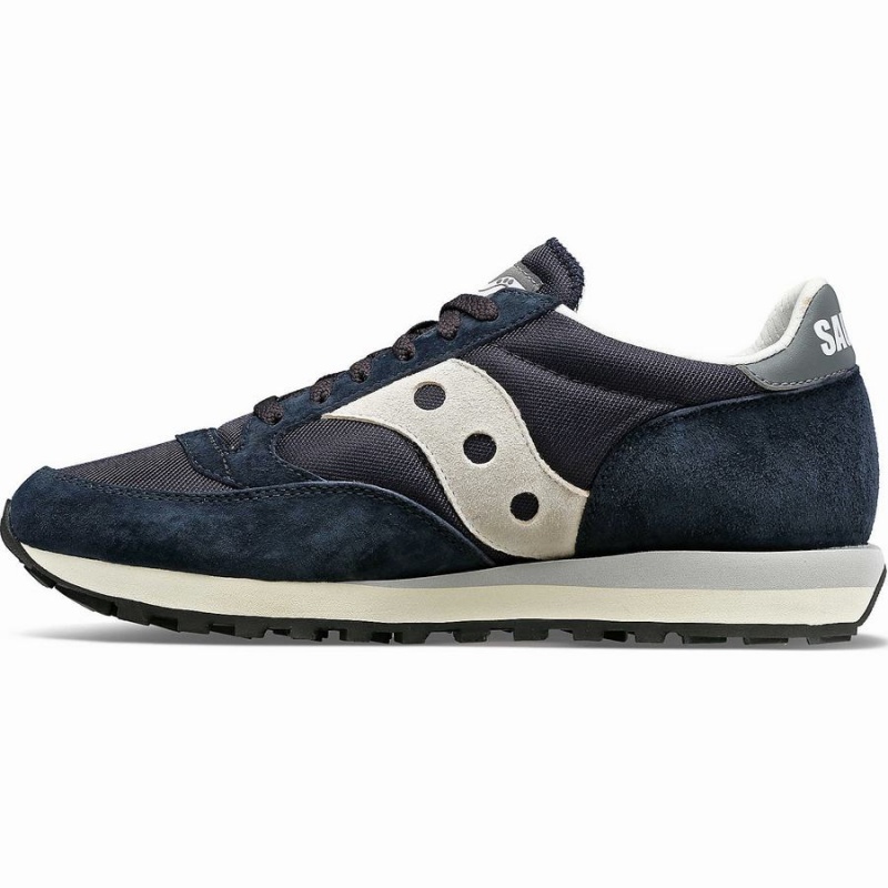 Men's Saucony Jazz 81 Sneakers Navy / Grey | Australia S72439-R91