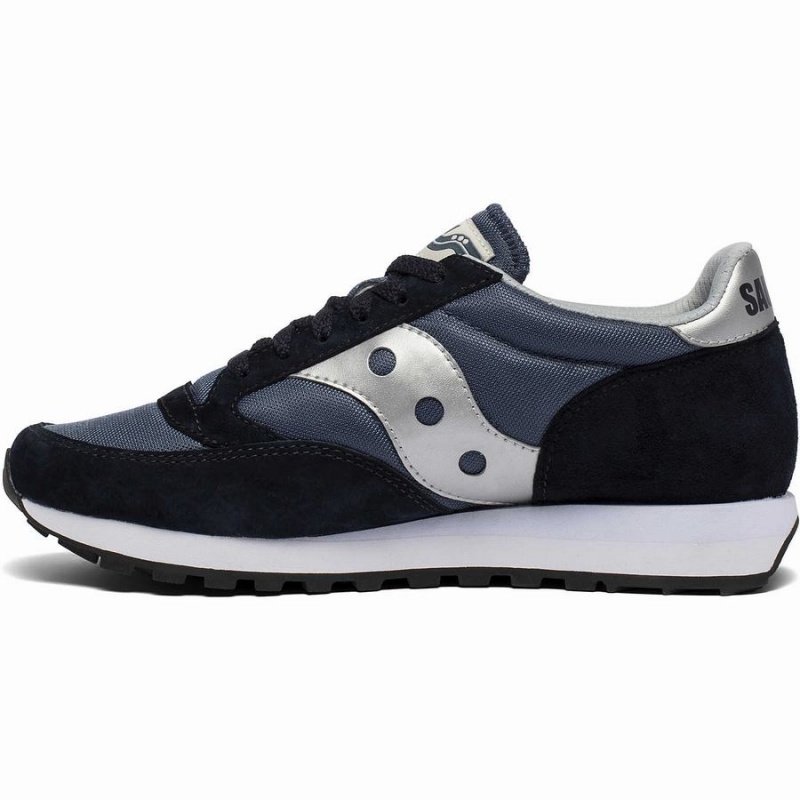 Men's Saucony Jazz 81 Sneakers Navy / Silver | Australia S02768-F37