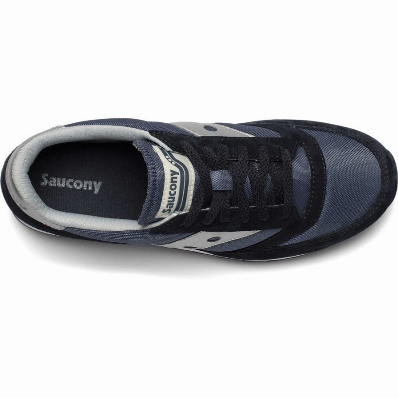 Men's Saucony Jazz 81 Sneakers Navy / Silver | Australia S02768-F37