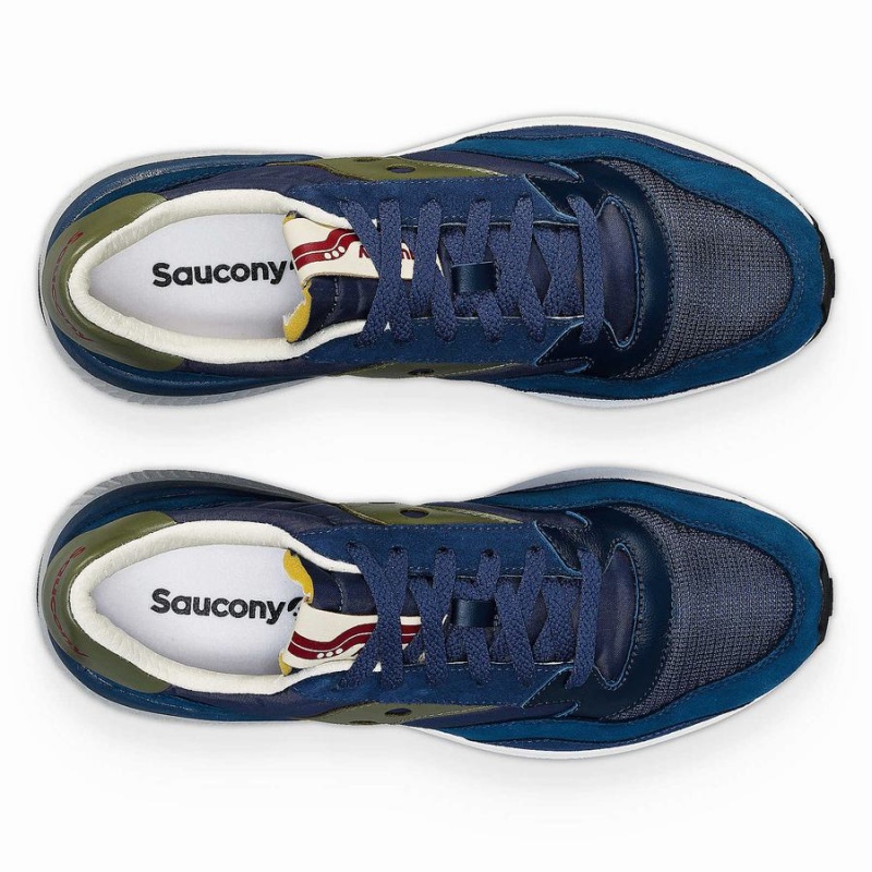 Men's Saucony Jazz NXT Sneakers Navy / Green | Australia S45283-X51