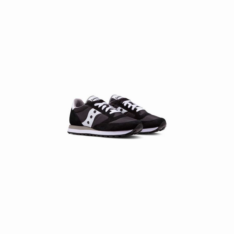 Men's Saucony Jazz Original Sneakers Black / White | Australia S87152-M65