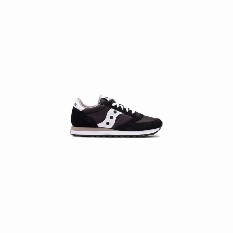 Men\'s Saucony Jazz Original Sneakers Black / White | Australia S87152-M65