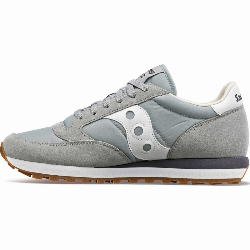 Men's Saucony Jazz Original Sneakers Grey / White | Australia S25437-C53