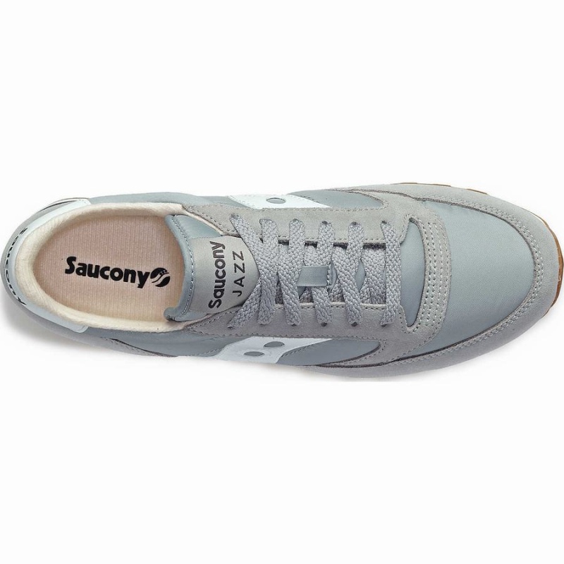 Men's Saucony Jazz Original Sneakers Grey / White | Australia S25437-C53