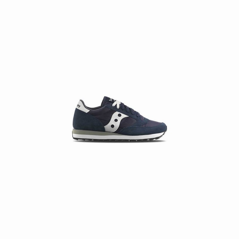 Men\'s Saucony Jazz Original Sneakers Navy / White | Australia S48216-B74