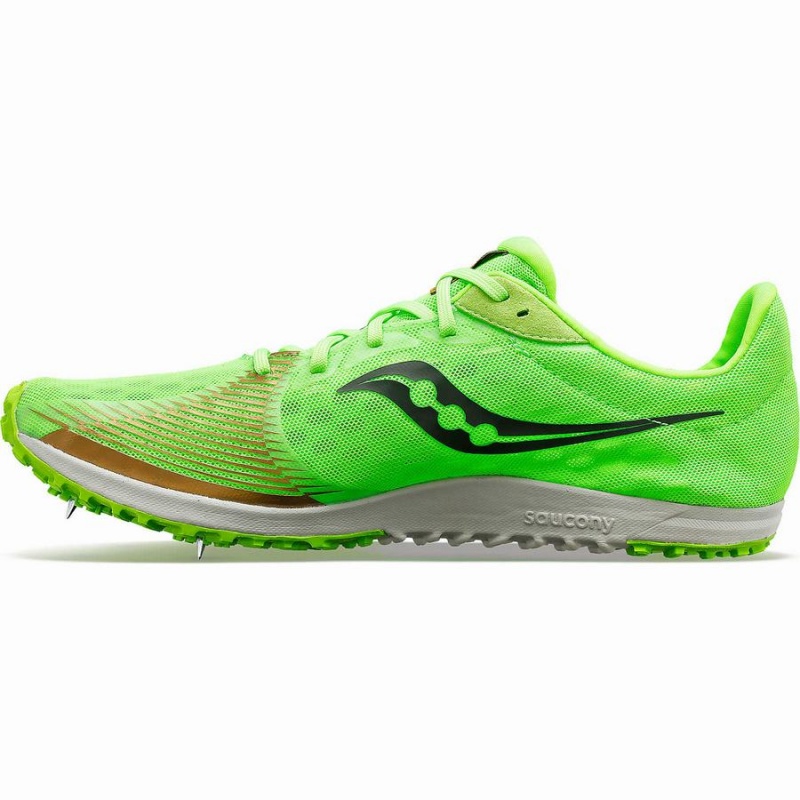 Men's Saucony Kilkenny XC9 Flat Track Spikes Green | Australia S08591-V14