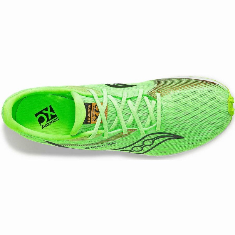 Men's Saucony Kilkenny XC9 Flat Track Spikes Green | Australia S08591-V14