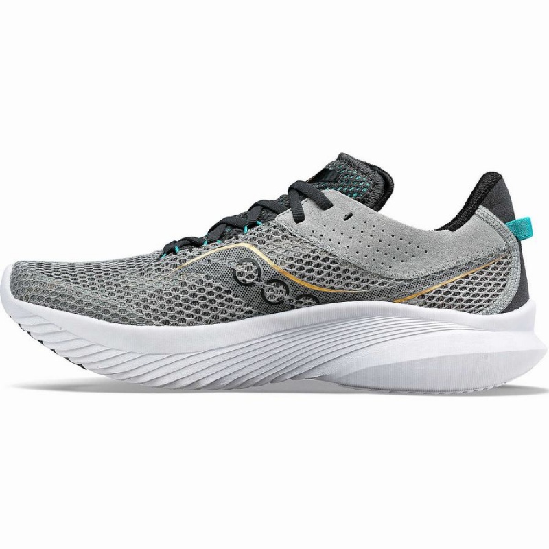 Men's Saucony Kinvara 14 Running Shoes Grey | Australia S95407-V86