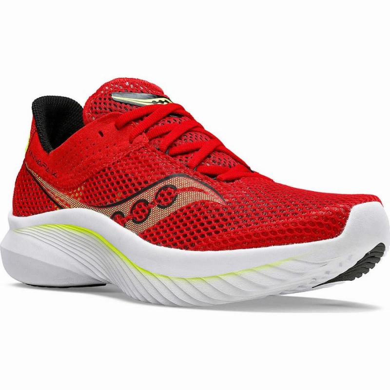 Men's Saucony Kinvara 14 Running Shoes Red | Australia S25819-P90